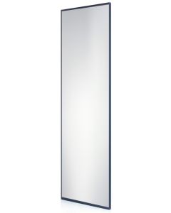 Spegel Slim Alu Svart 40x170
