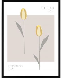 Poster 30x40 Studio Bac Tulips