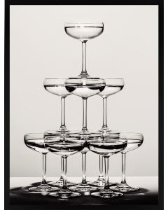 Poster 30x40 Champagne Tower