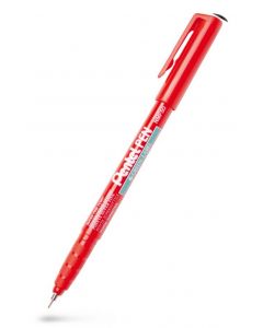 Pentel NMF50-B Permanent marker röd ultra fine