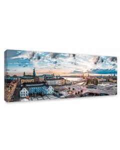Tavla Canvas 60x150 Stockholm, Slussen