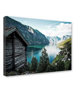 Tavla Canvas 75x100 Aurlandsfjorden