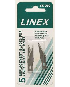 Linex Pennknivblad, 8mm 5-pack