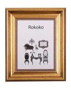 Rokoko Guld 30x40
