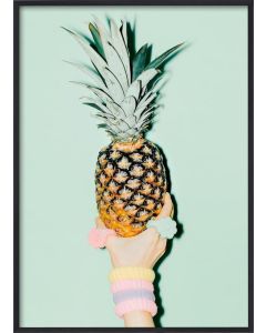 Poster 50x70 Pastel Pineapple 1 (planpackad)