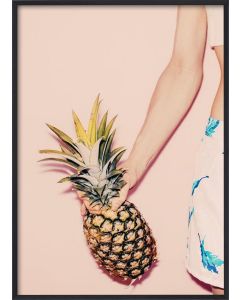 Poster 50x70 Pastel Pineapple 2 (planpackad)